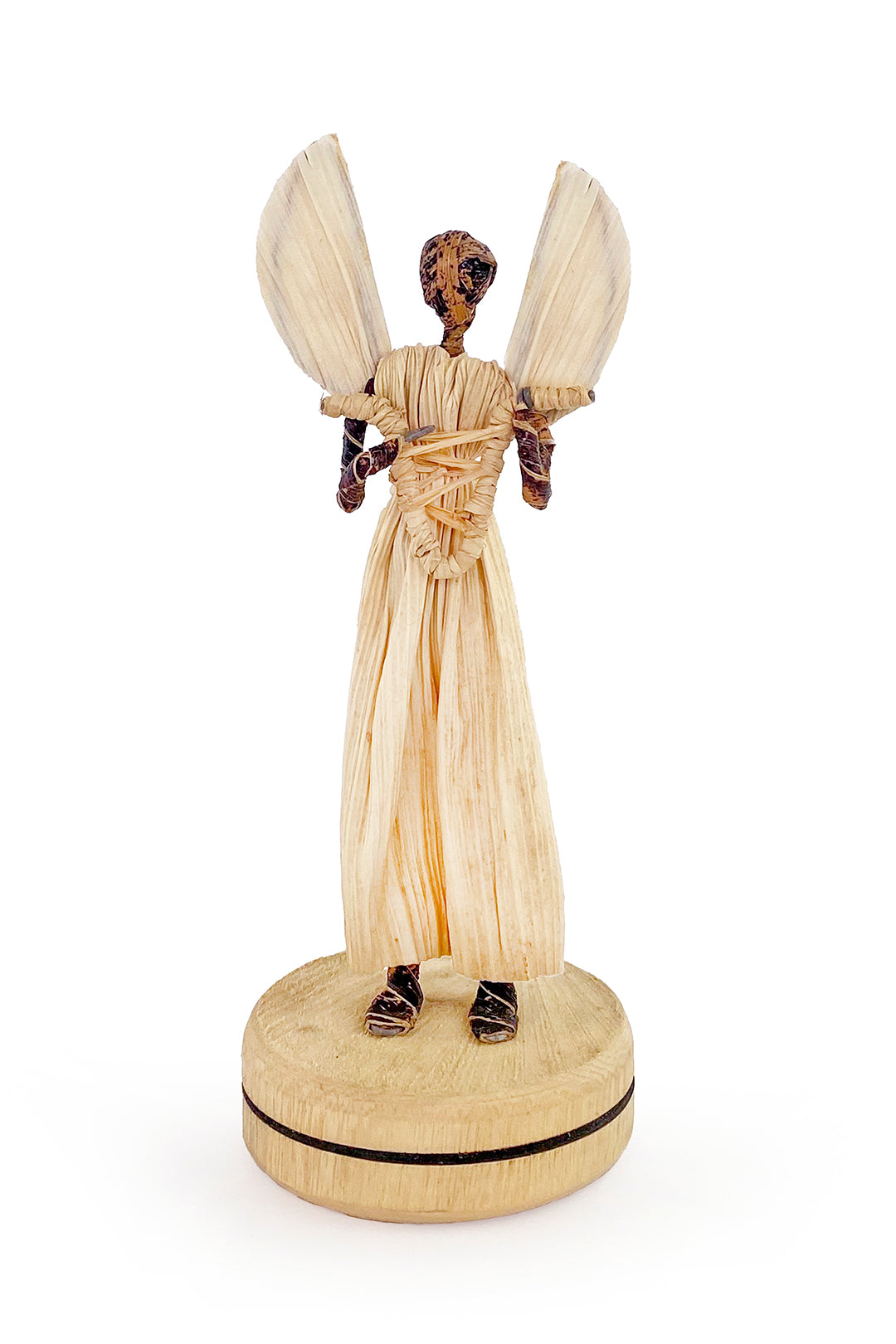 Tranquil Banana Fiber Standing Angel