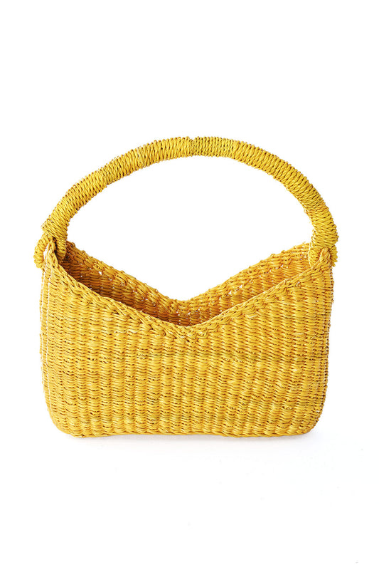 Mini Mustard Yellow V-Top Tote