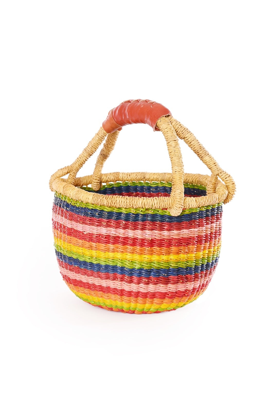 Rainbow Chaser Baby Bolga Basket