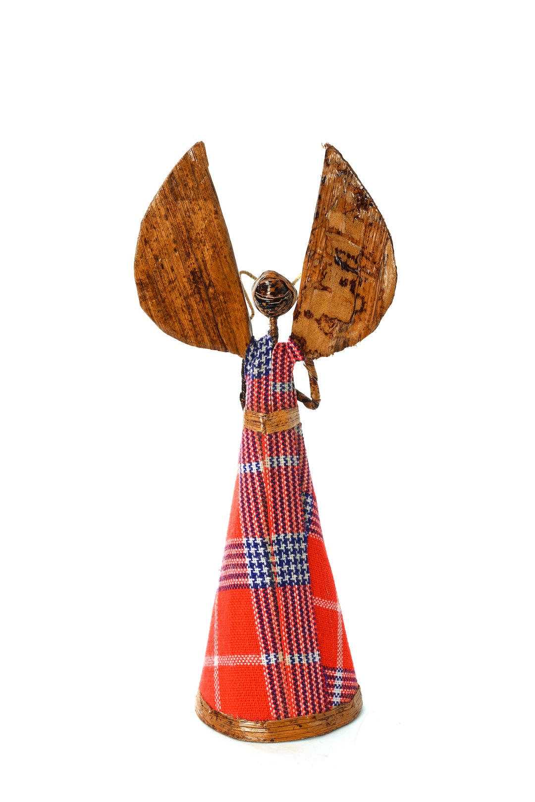 Small Banana Fiber Shuka Angel with Star