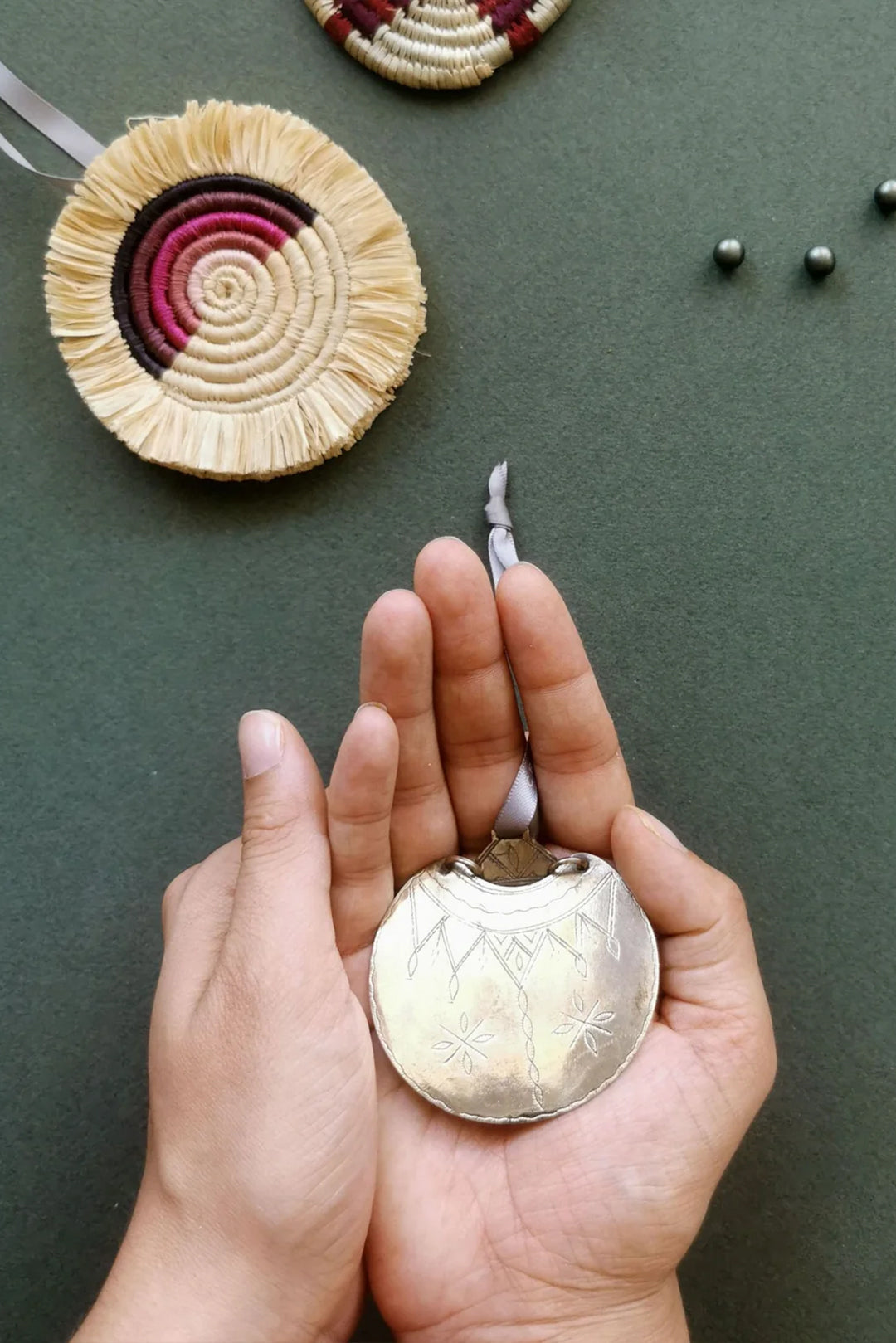 Desert Moon Ornament, Made by Refugees - UN Refugee Agency