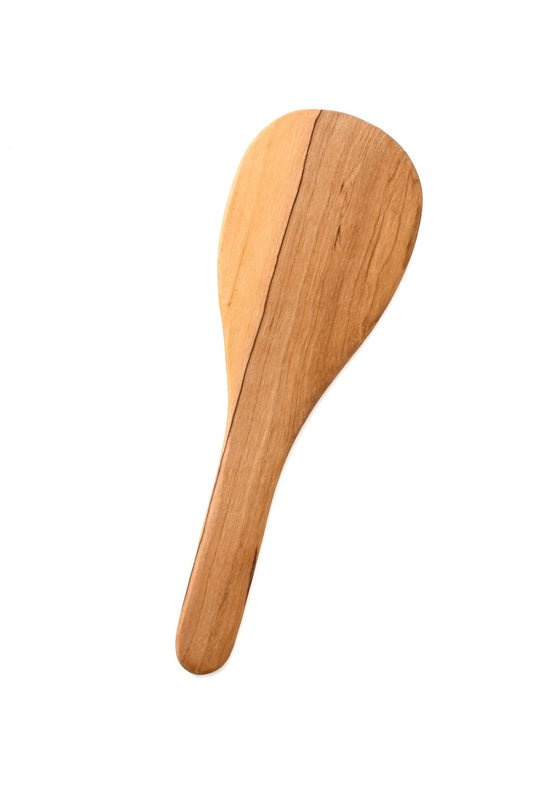 Small Wild Olive Wood Rice Paddle