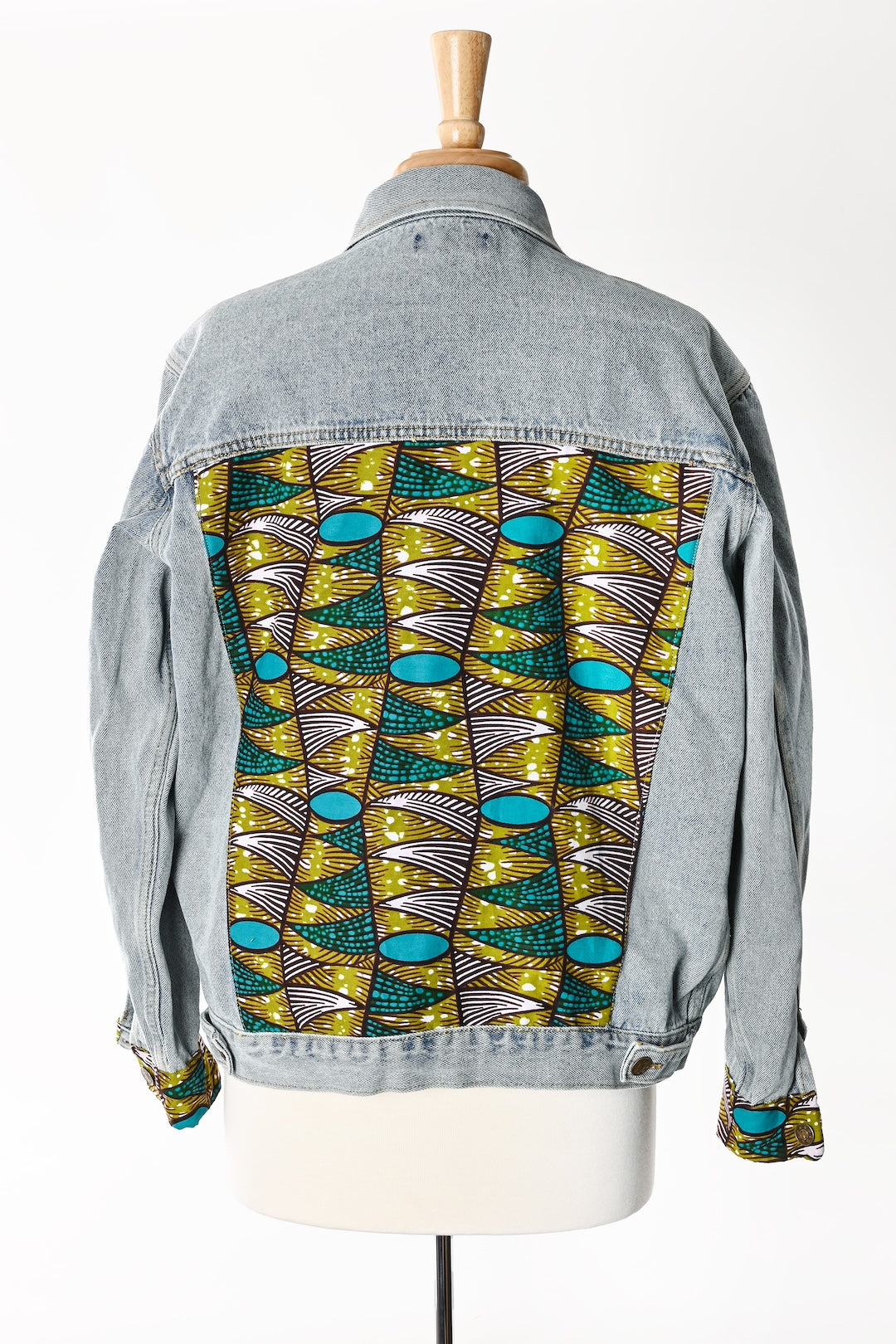 One of a Kind  Upcycled Jean Jacket