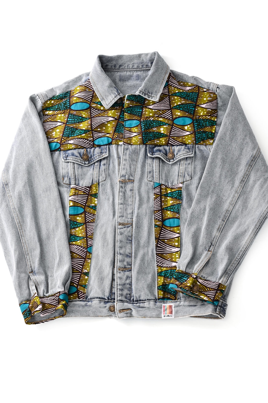 One of a Kind  Upcycled Jean Jacket