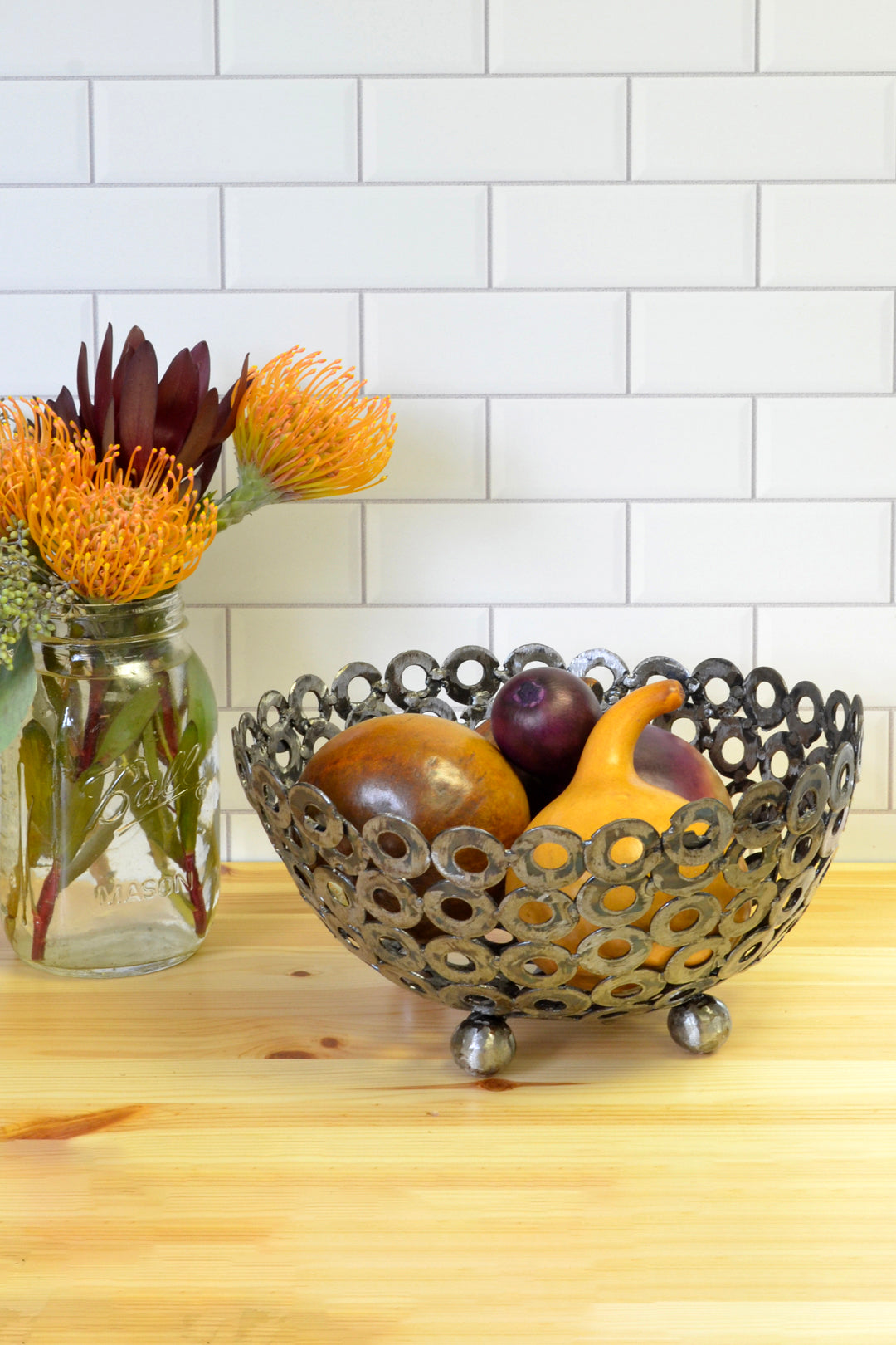 Recycled Metal Display Bowls