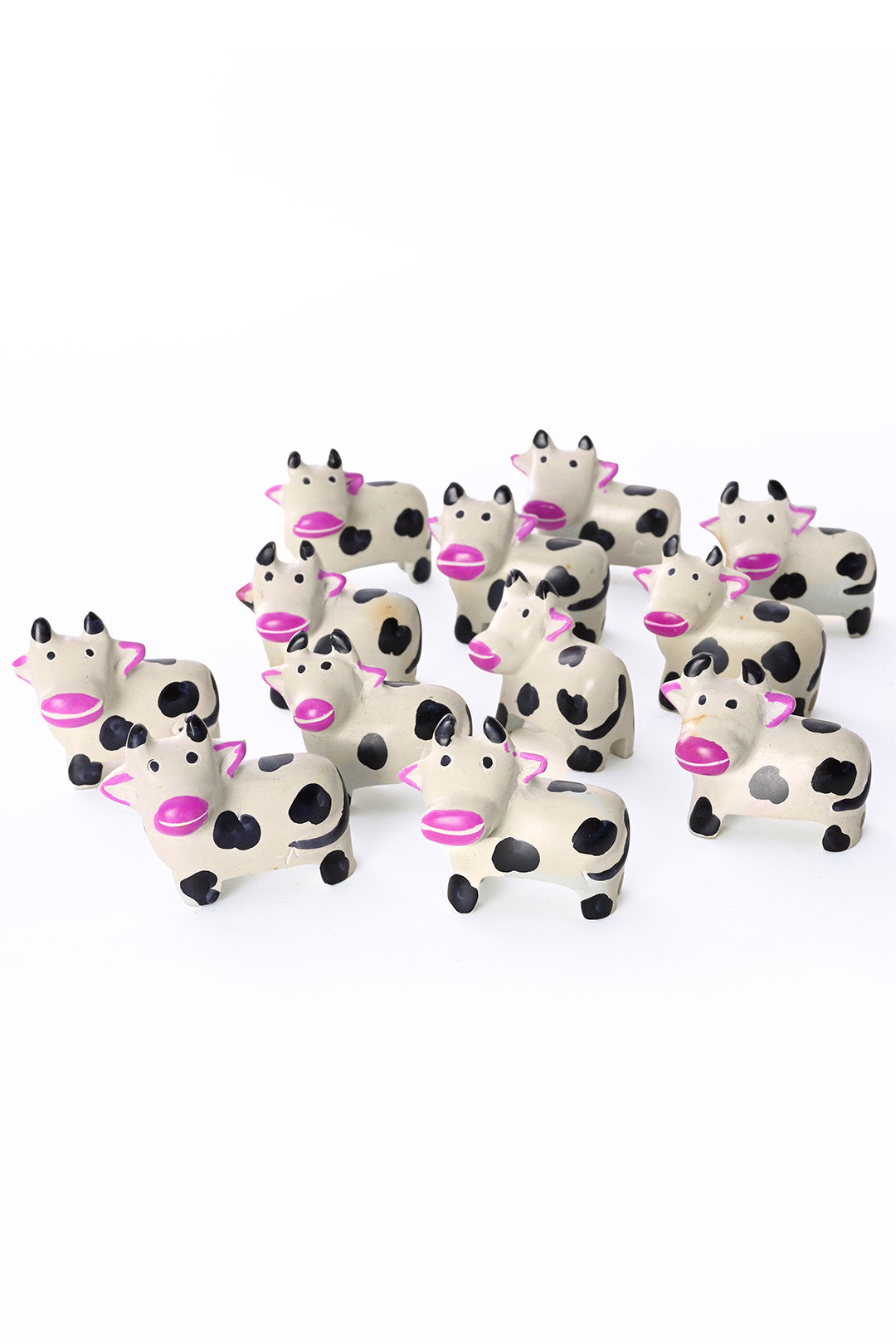 Herd of Mini Soapstone Cows (Dozen)