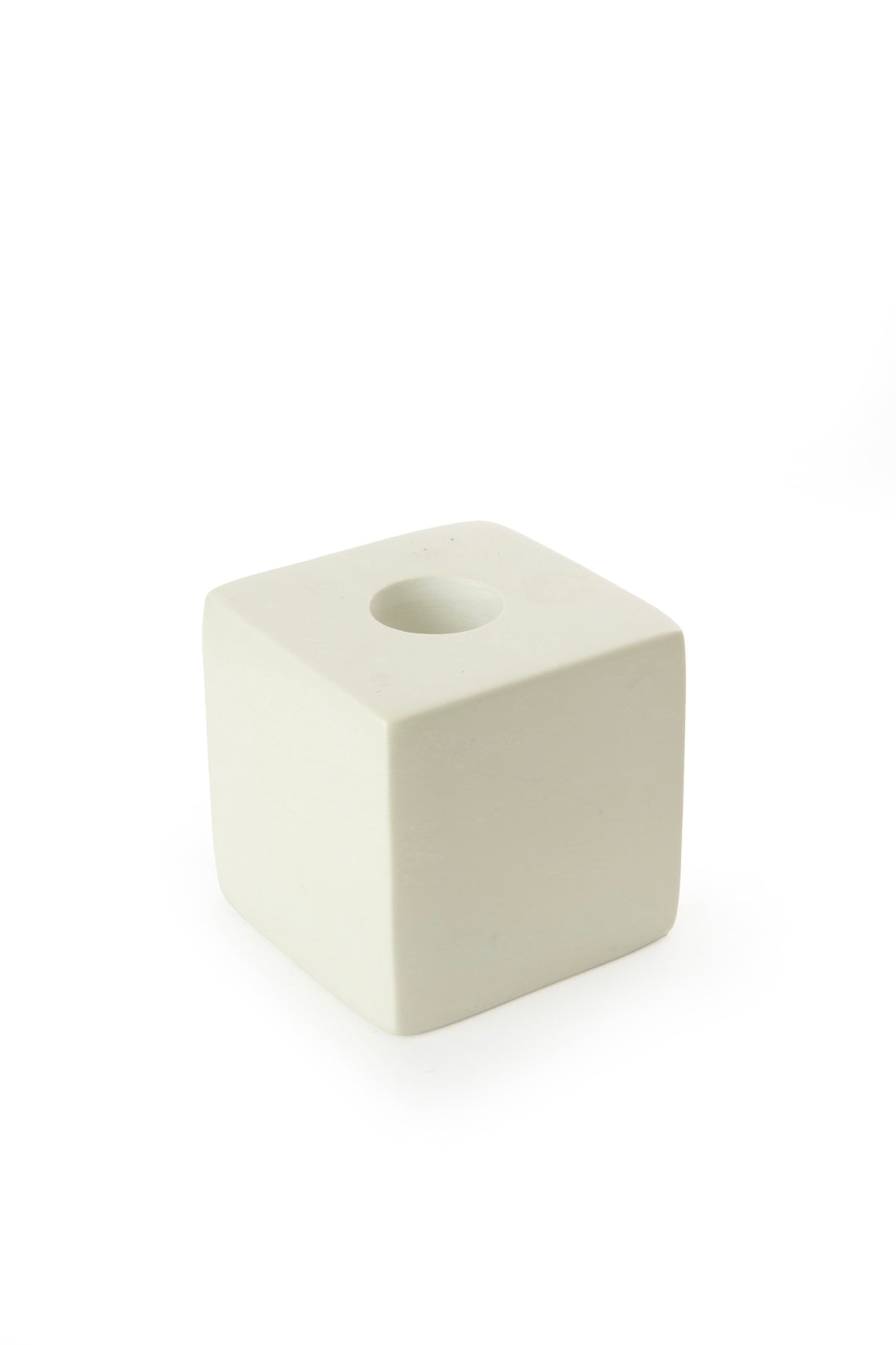 Natural Cube Soapstone Reversible Candle Holders