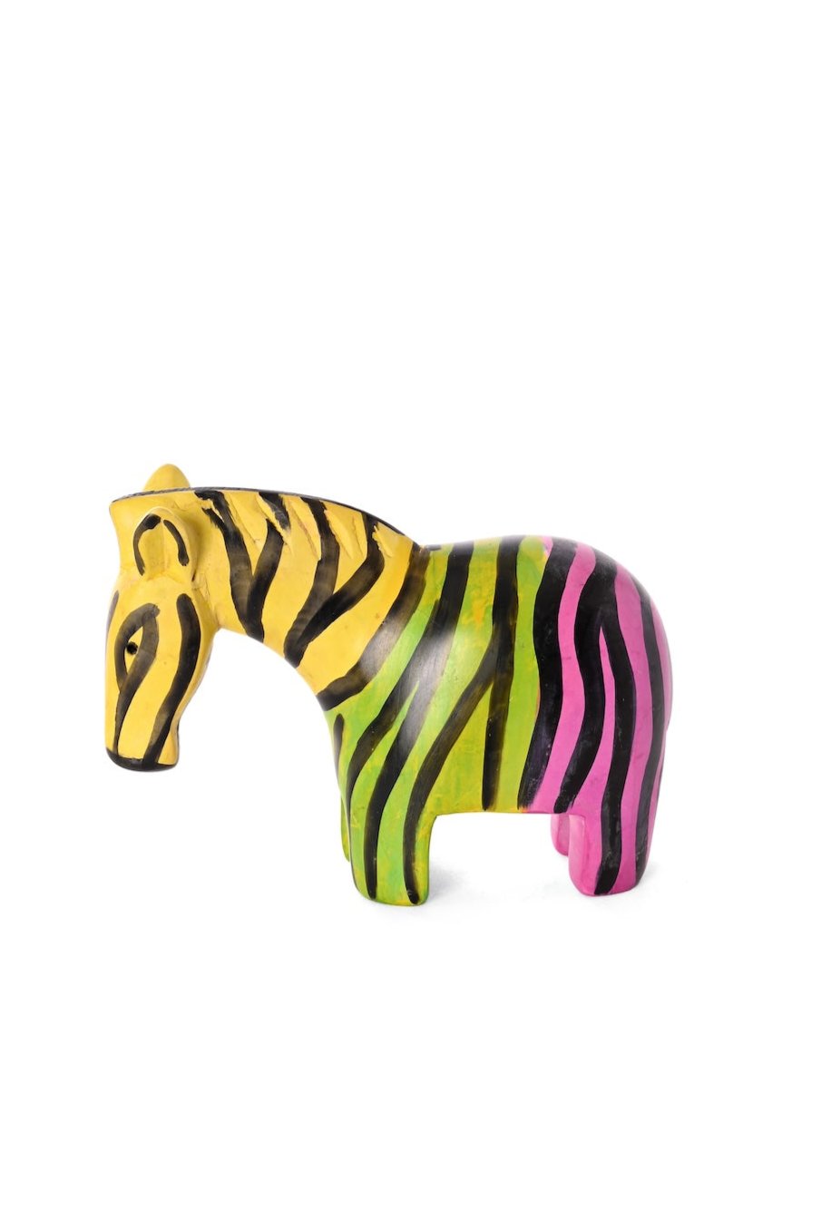 Tutti-Frutti Soapstone Zebra