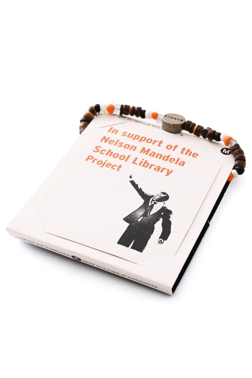 Nelson Mandela School Library South African Relate Cause Bracelet