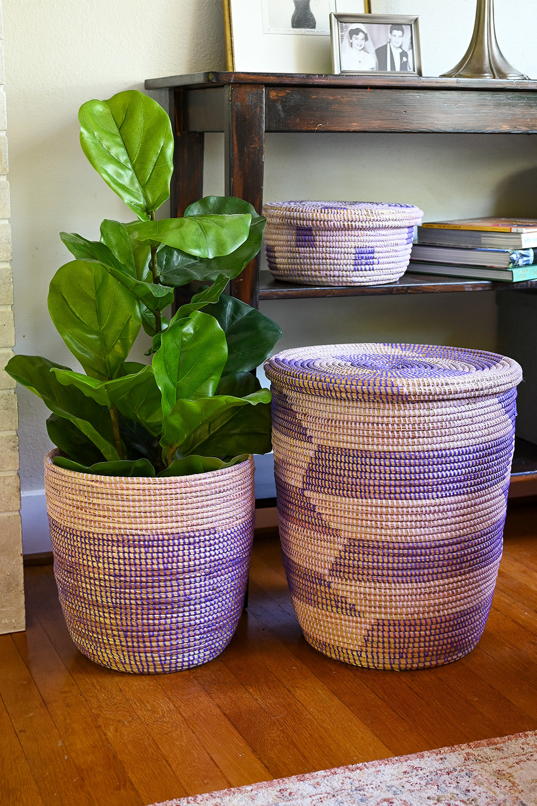 Lavender Fields Hamper & Baskets Set