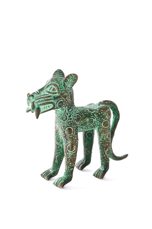 Benin Bronze Leopard Sculptures