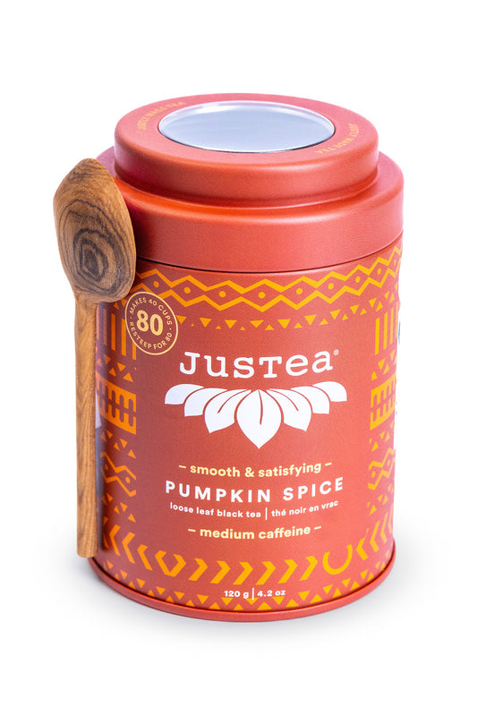 JusTea® Pumpkin Spice Loose Leaf Tea