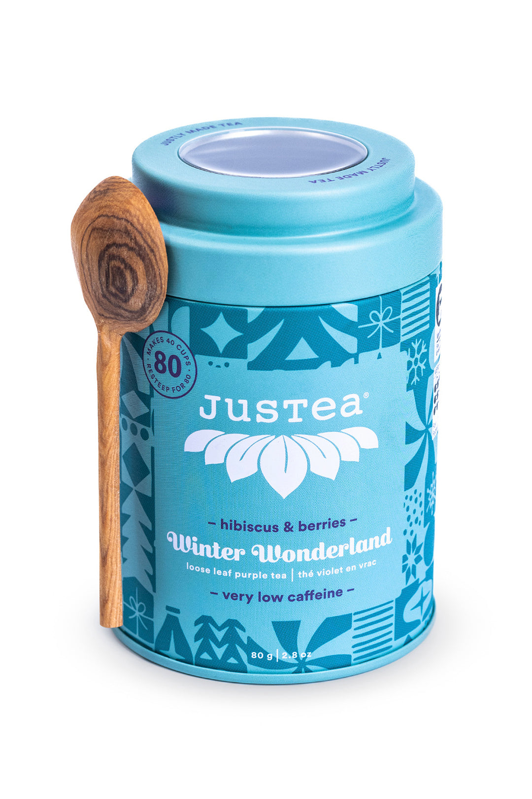 JusTea® Winter Wonderland Loose Leaf Tea Pouch