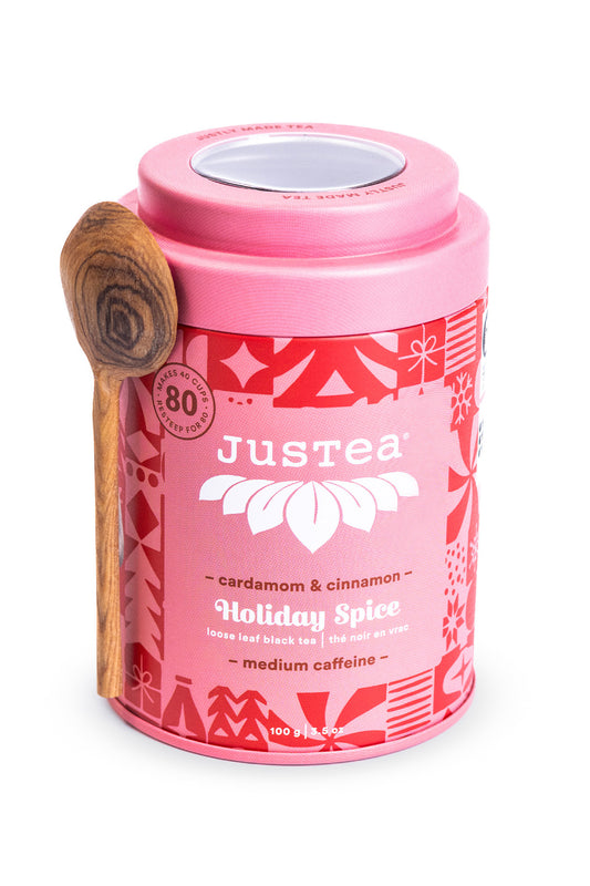 JusTea® Holiday Spice Loose Leaf Tea