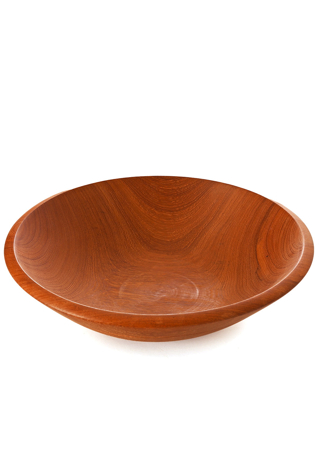 Medium One of a Kind Zimbabwean Mahogany Serving Bowl