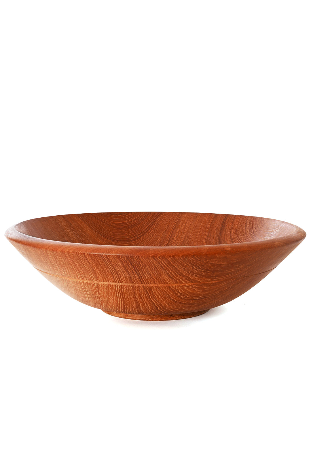 Medium One of a Kind Zimbabwean Mahogany Serving Bowl