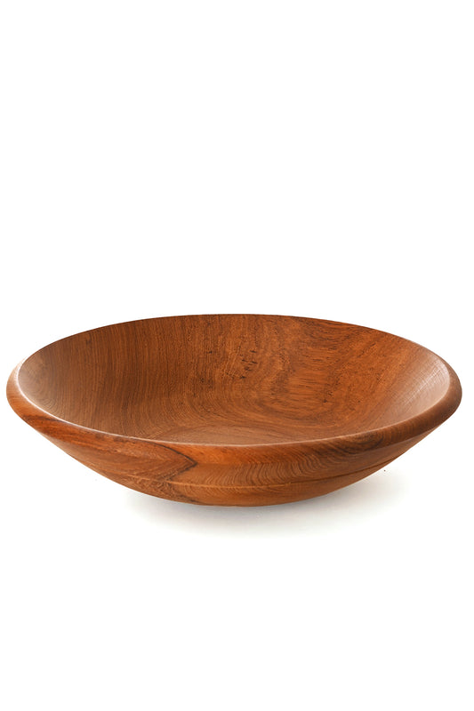 Medium One of a Kind Zimbabwean Mahogany Serving Bowl