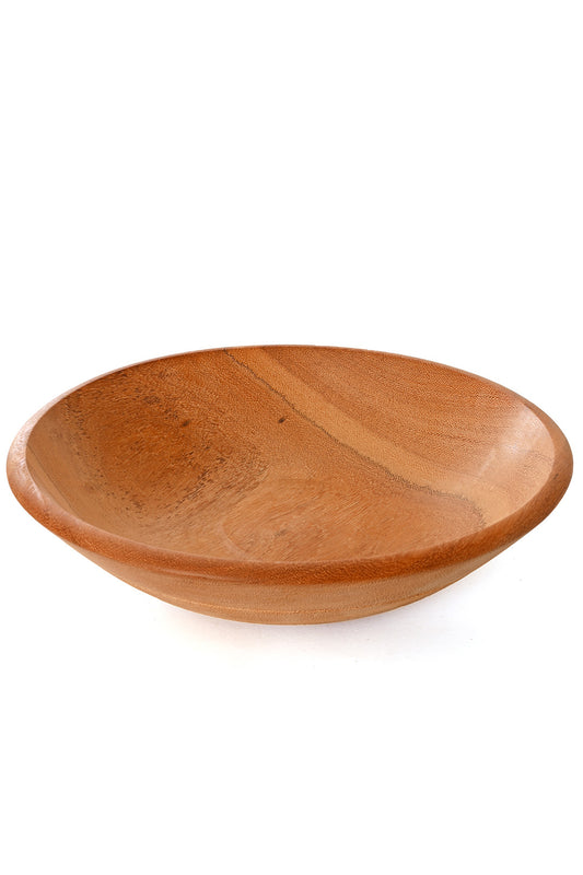 Medium One of a Kind Zimbabwean Mahogany Serving Bowl