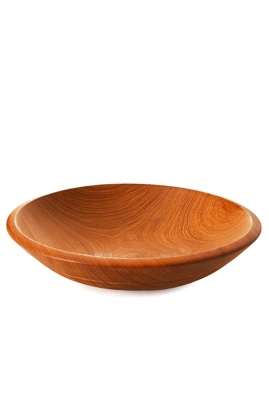 Medium One of a Kind Zimbabwean Mahogany Serving Bowl