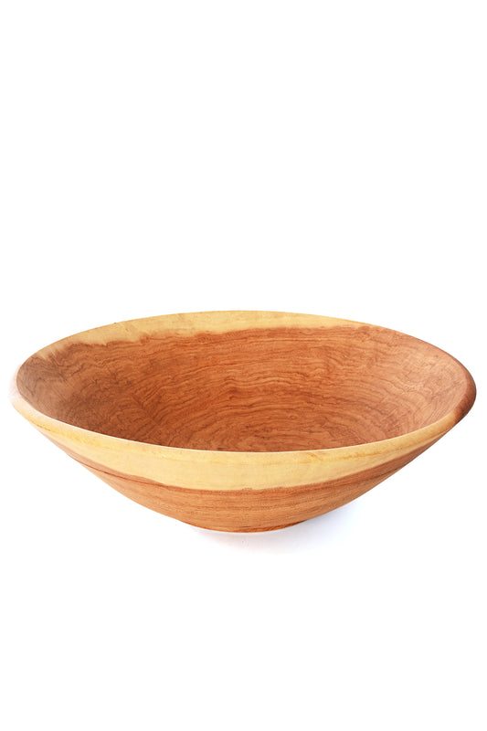 Large One of a Kind Zimbabwean Mahogany Serving Bowl