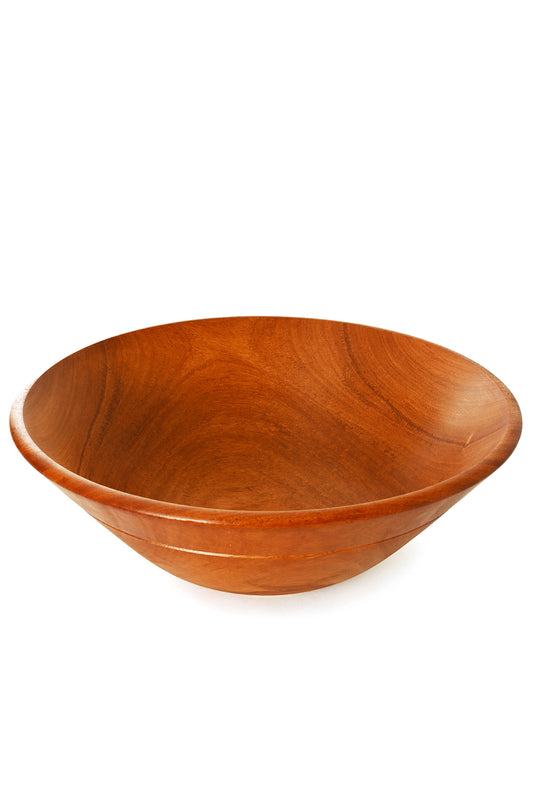 Large One of a Kind Zimbabwean Mahogany Serving Bowl