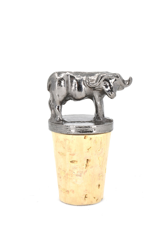 African Water Buffalo Bottle Stopper