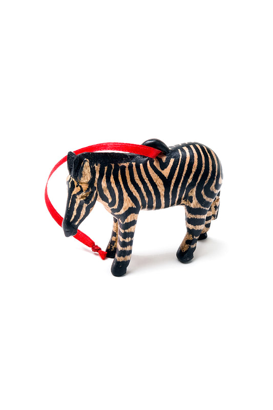 Jacaranda Zebra Ornament Set of 6