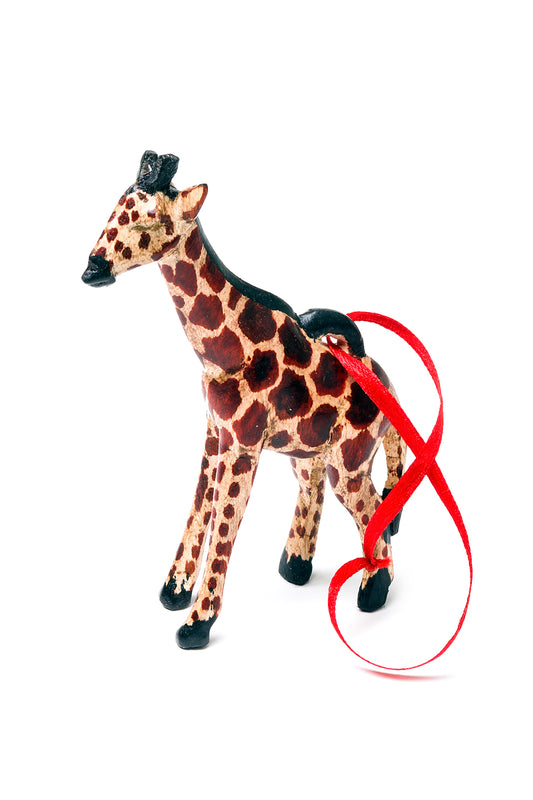 Jacaranda Giraffe Ornament Set of 6