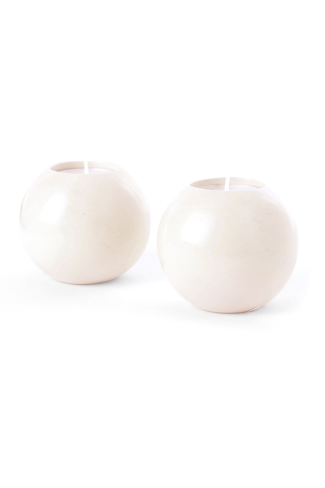 Set of 2 Natural Soapstone Tea Light Candle Holders