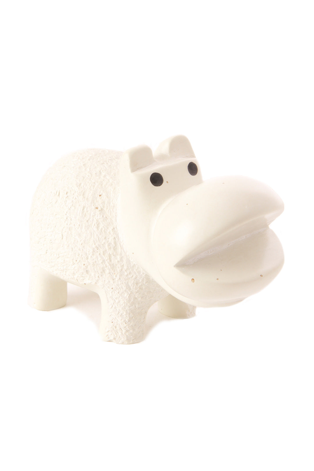 Natural Textured Soapstone Hippo