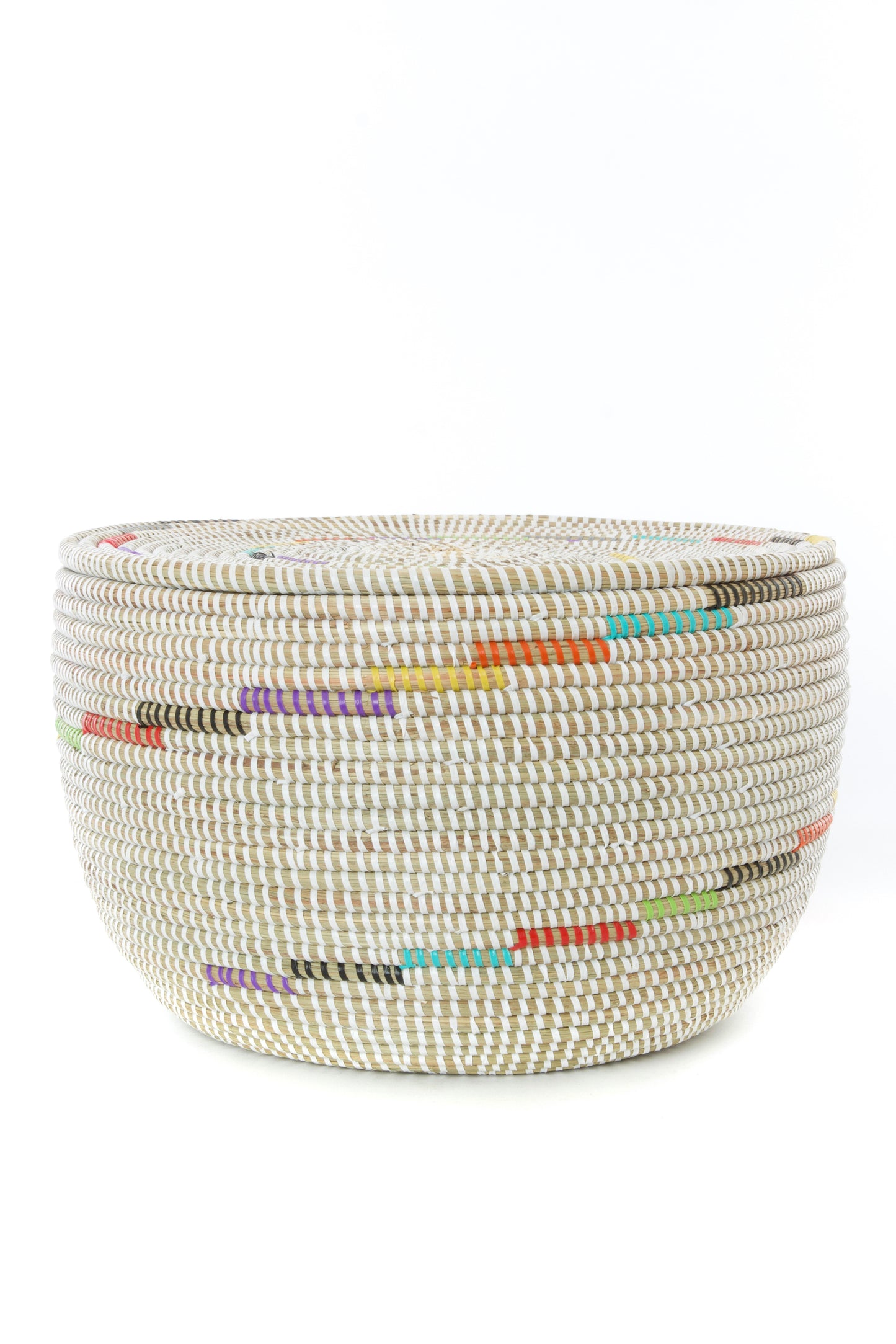 Vanilla Sugar Swirl Flat Top Warming Basket