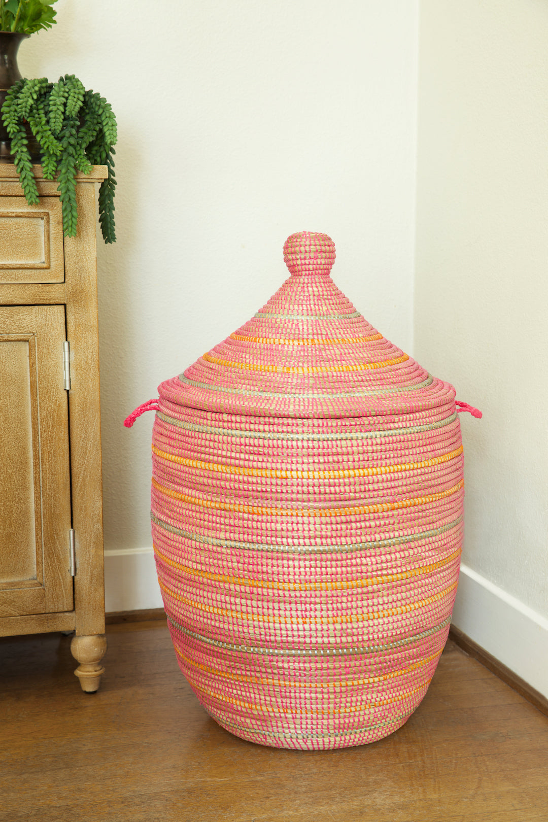 Sunrise Stripes Large Hamper