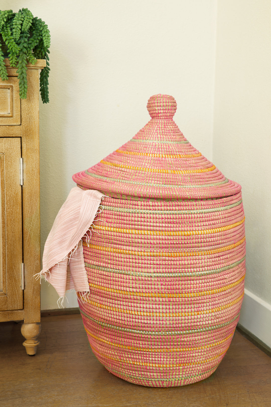 Sunrise Stripes Large Hamper