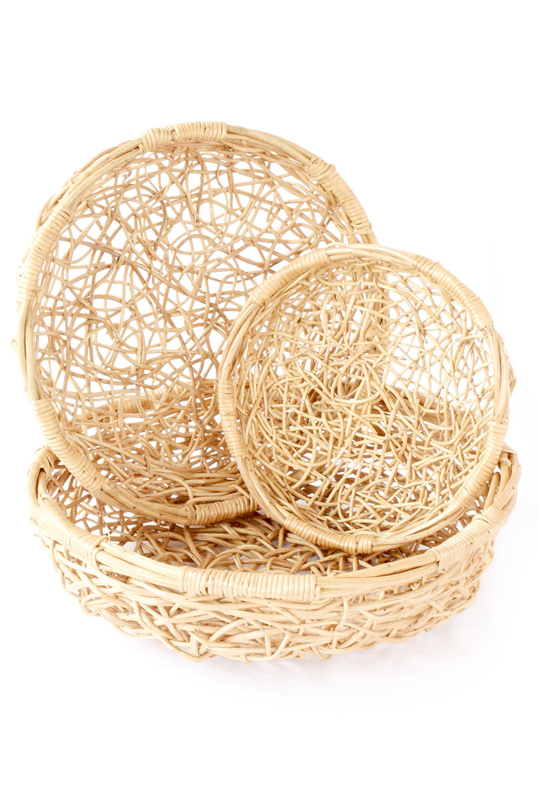 Set of 3 Makenge Root Nest Baskets