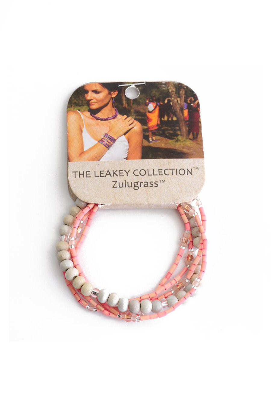 Zulugrass & Natural Porcelain Bracelet Set