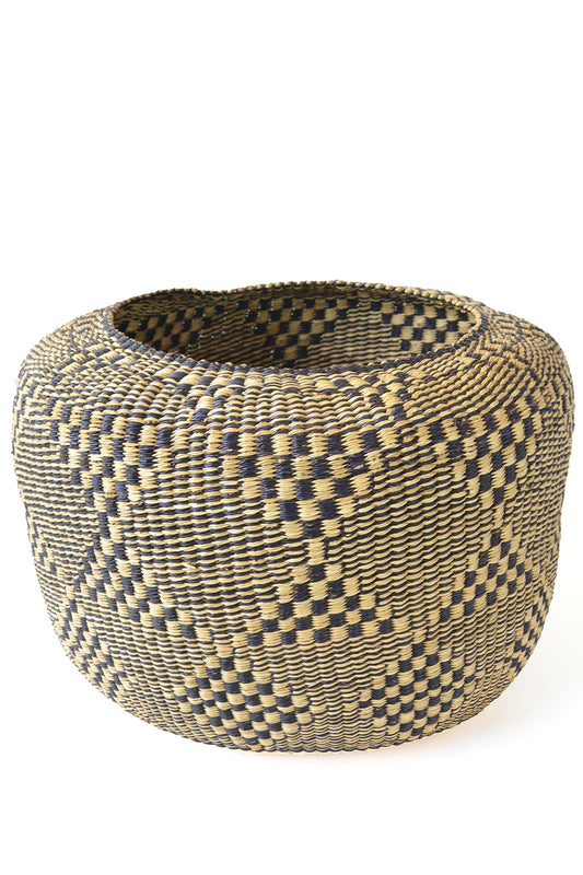 Limited Edition Checkerboard Diamond Bolga Plant Basket