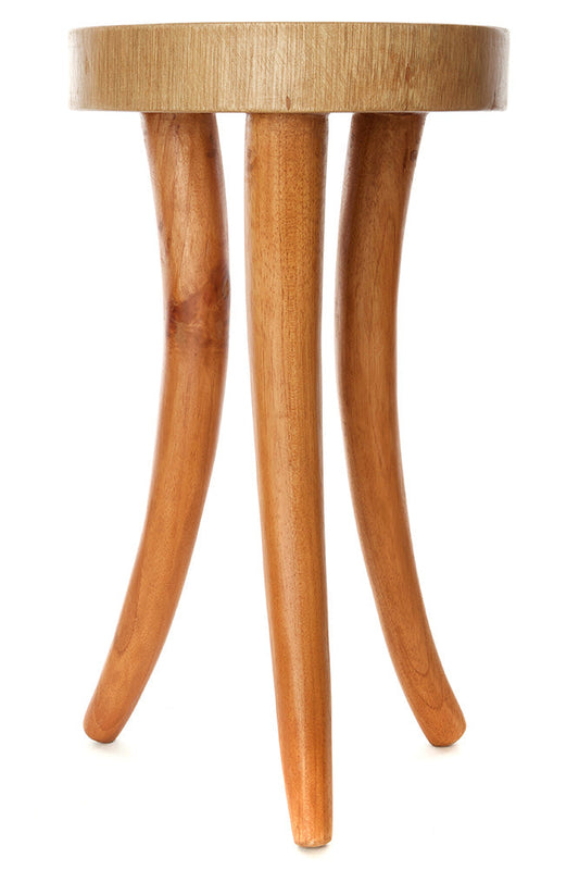 Cedrela Wood Tusk Table from Ghana Default Title