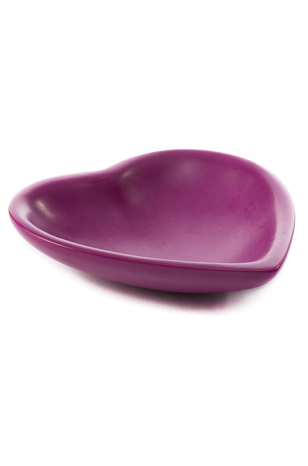 Colorful Soapstone Heart Dishes