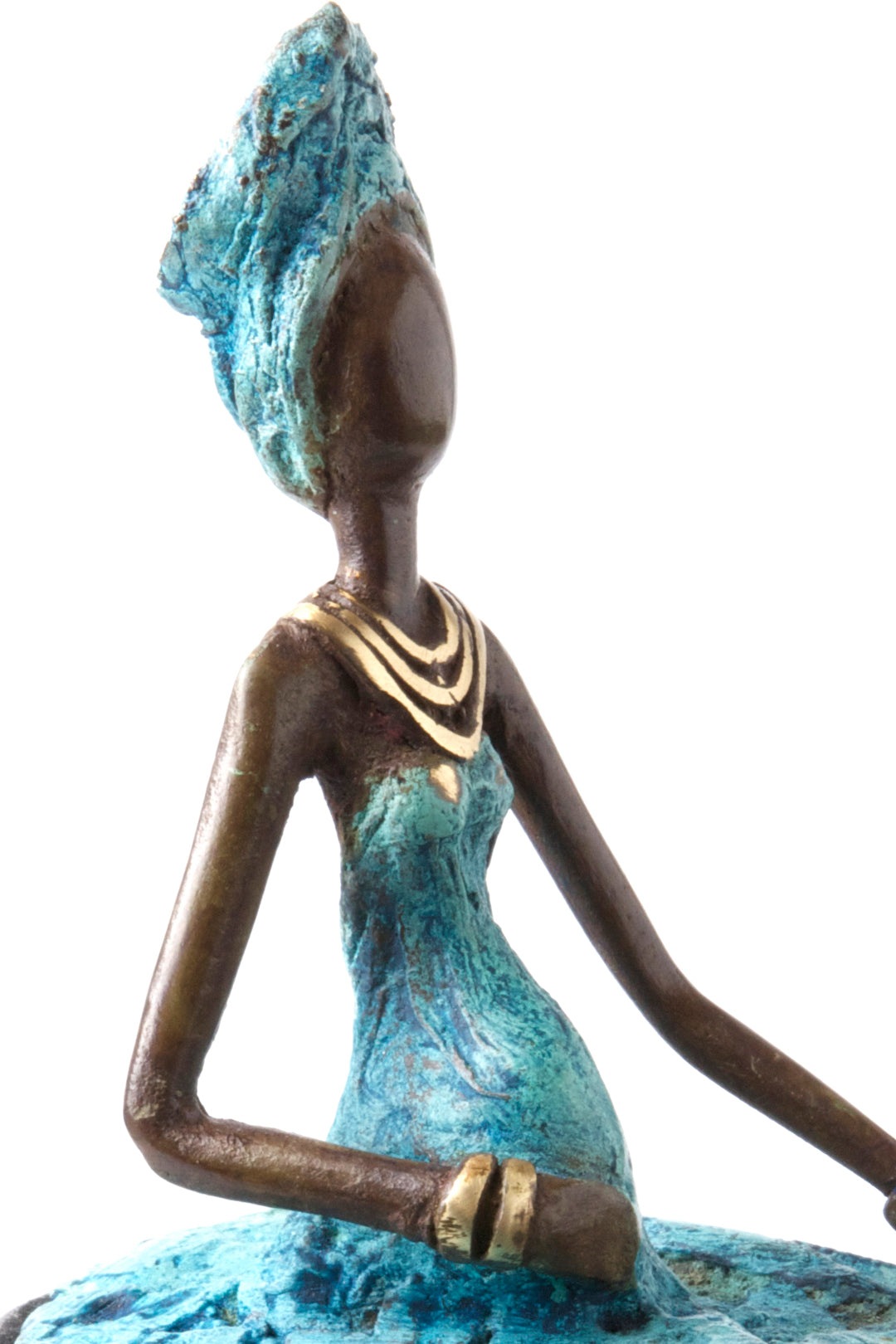 Mama-To-Be Lost Wax Bronze Sculpture Default Title