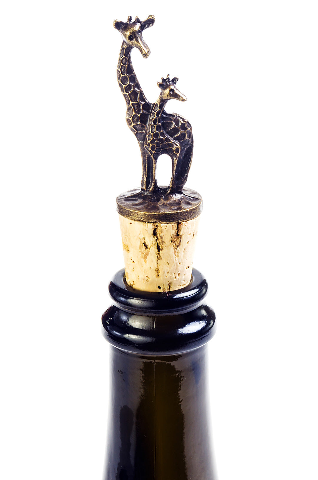 Mother & Baby Giraffe Wine Stoppers Default Title