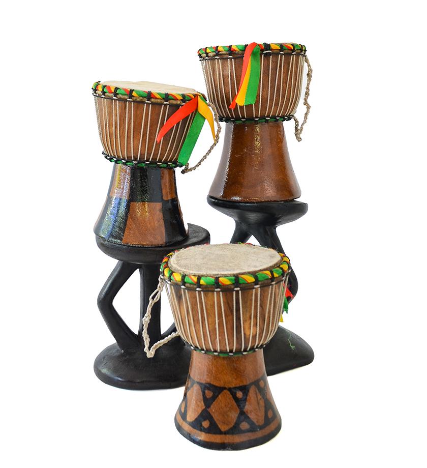 Small Traditional Senegalese Djembe Drum