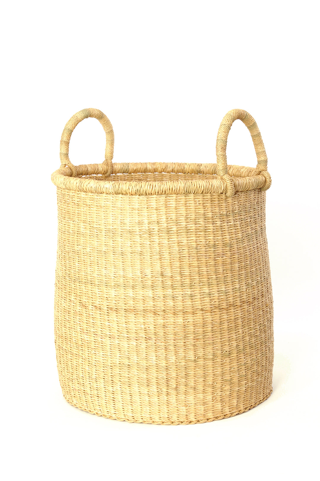 Set of Two Natural Nesting Storage Baskets Default Title