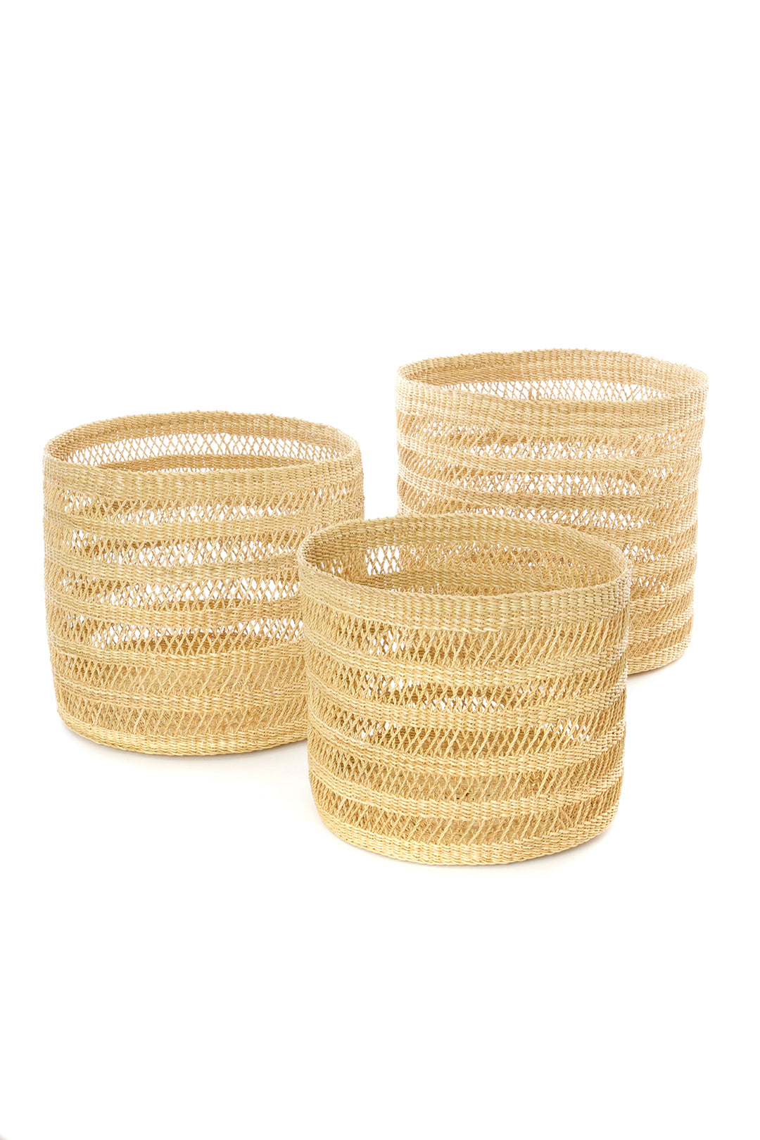 Set of Three Veta Vera Lace Bins Default Title