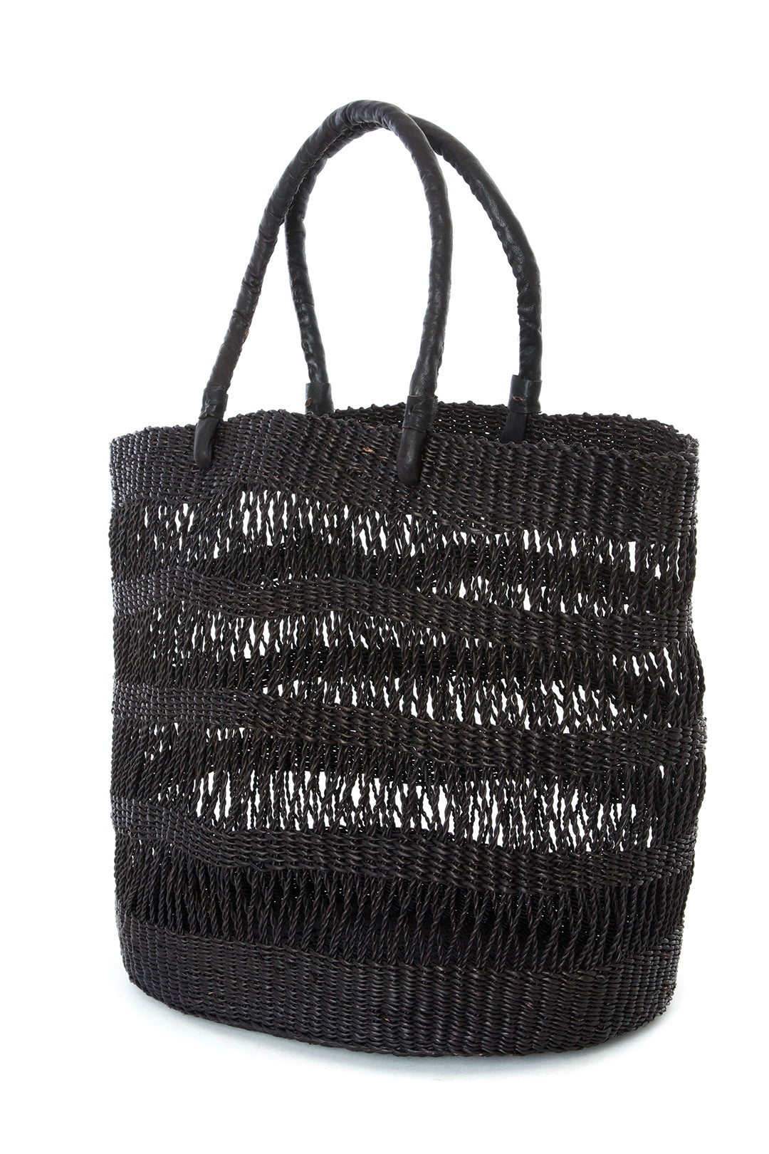 Raven Veta Vera Lace Weave Shopper with Leather Handles Default Title