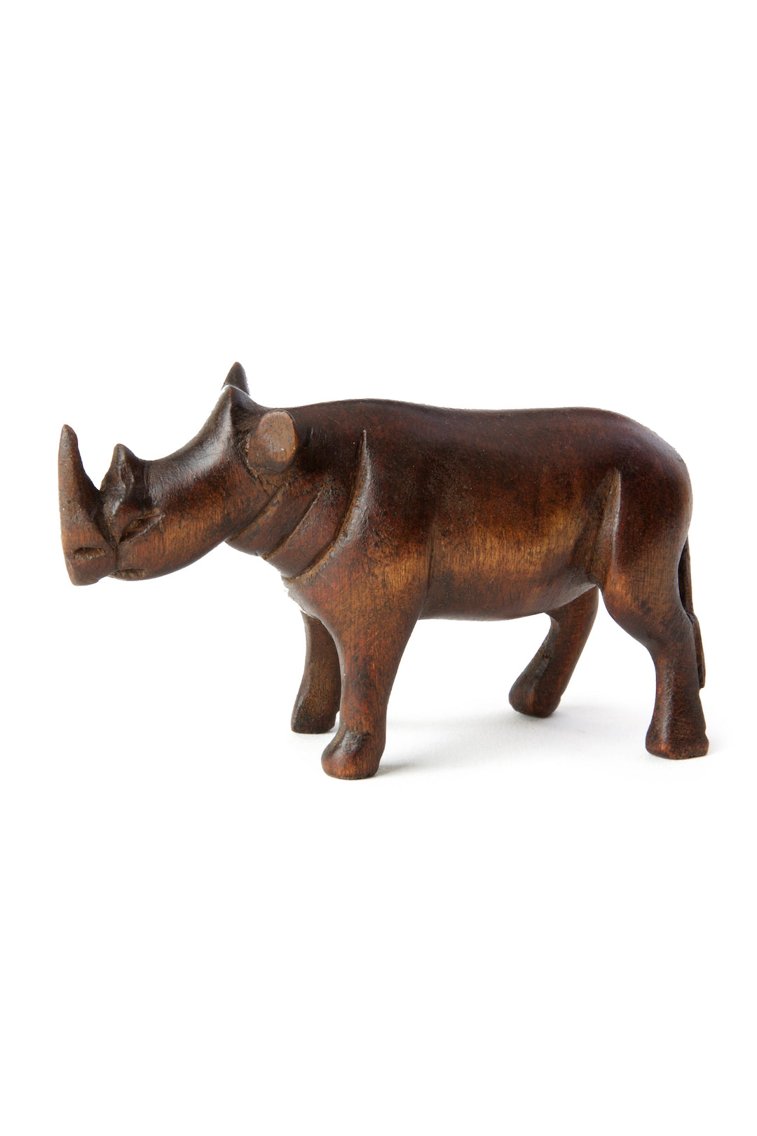 African Rhino Jacaranda Sculptures Default Title