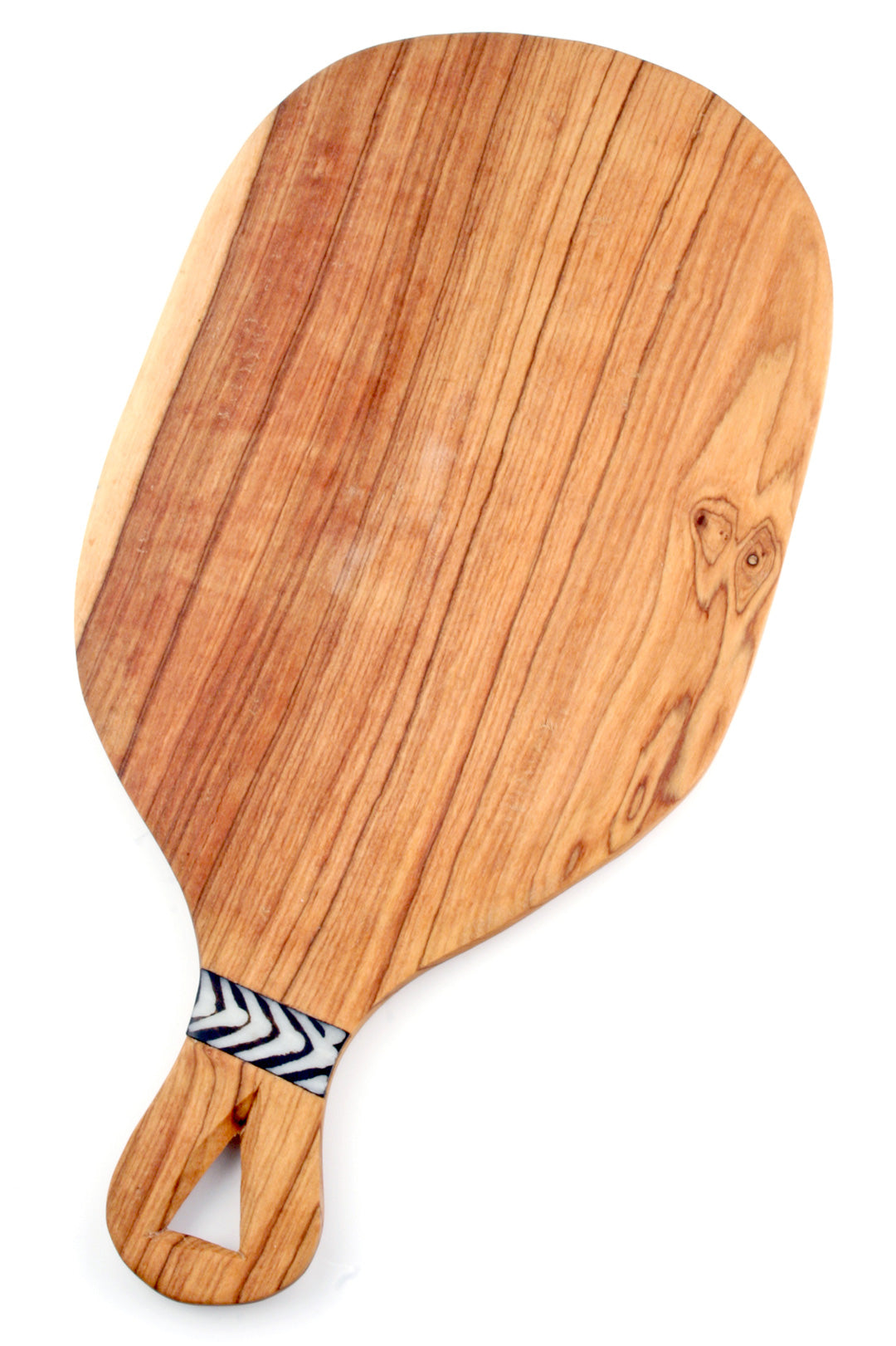 Olive Wood Cheese Board with Batik Bone Inlay Default Title