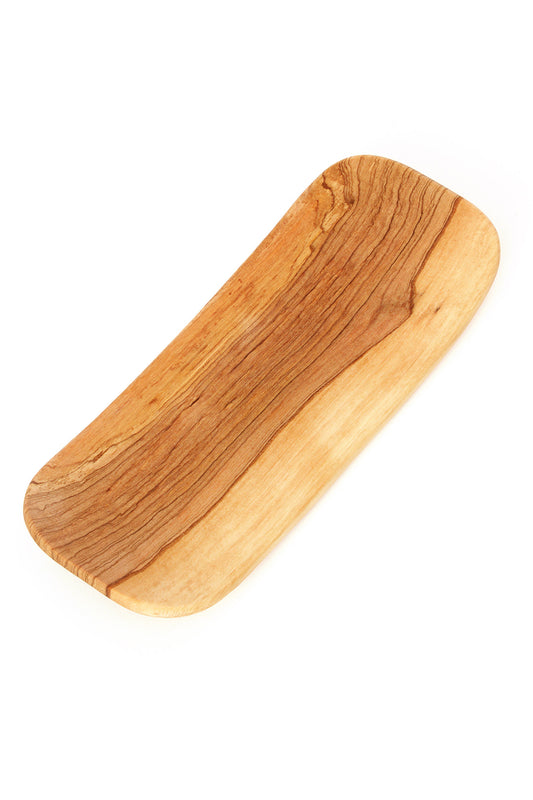 Simply Elegant Wild Olive Wood Butter Dish Default Title