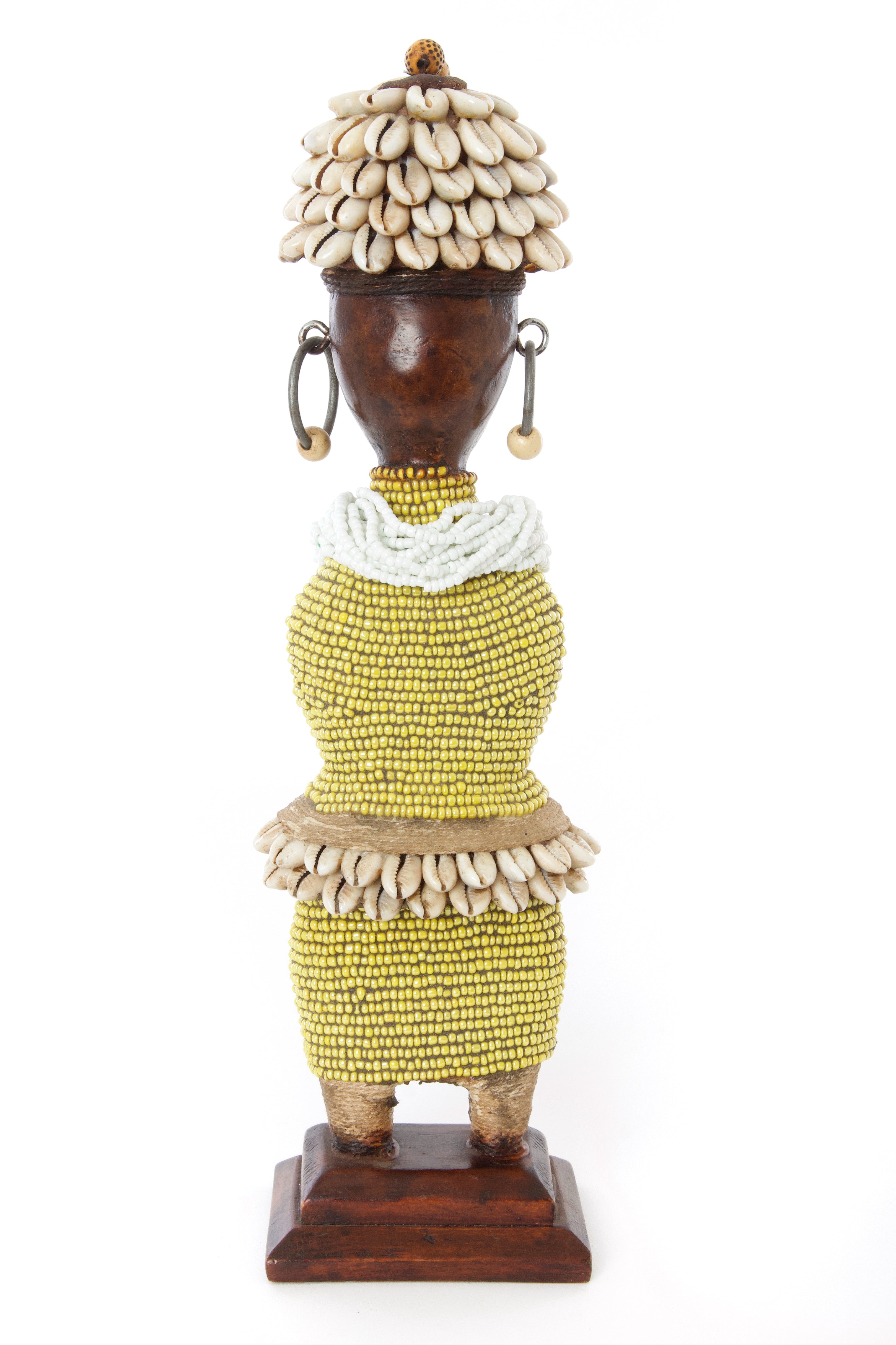 Namji Doll 40cm Gold, Fertility Doll, Namji retailer Doll, Cameroon Doll, Wooden Doll, African Doll