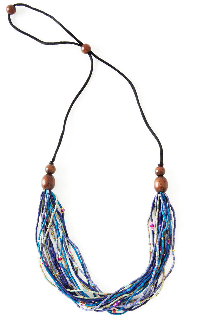 Watamu Multi-Strand Zulugrass Necklace – Swahili Modern