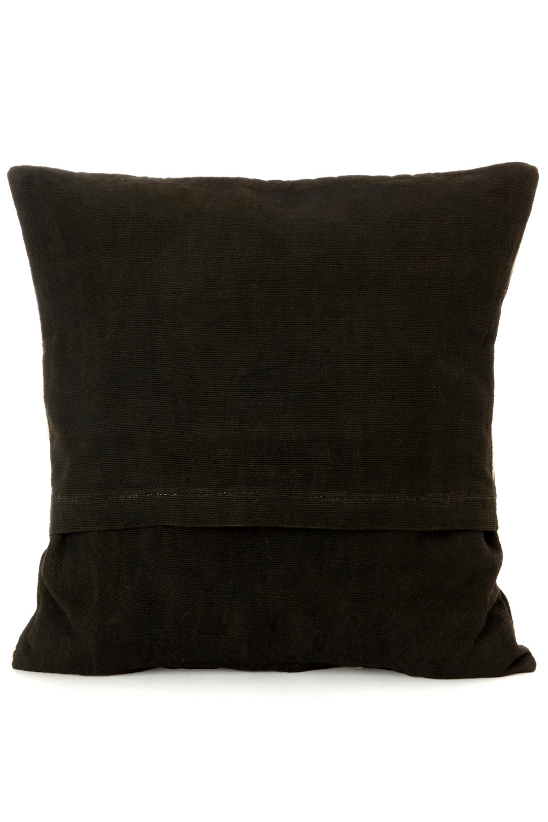 Black Ségou Squares Mud Cloth Throw Pillow Default Title